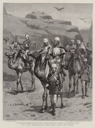 Die Nil-Expedition, zurückgeschickt von der Front